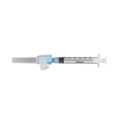 Covidien Syringe with Hypodermic Needle Magellan® 3 mL 23 Gauge 1 Attached Sliding Safety Needle, 50 EA/BX