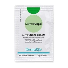 Dermarite Antifungal DermaFungal® 2% Strength Cream 5 Gram Individual Packet, 144/BX