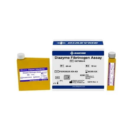 Diazyme Laboratories Immunoturbidimetric Assay Control Fibrinogen 2 X 1 mL – DZ768A-CON