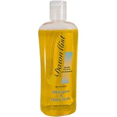 Donovan Industries Shampoo and Body Wash DawnMist® 16 oz. Squeeze Bottle Apricot Scent, 12 EA/CS