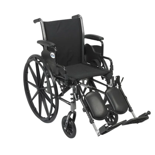 Drive Cruiser III Light Weight Wheelchair, Desk Arms, Leg rest, 20″