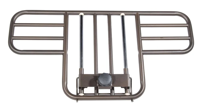 Drive No Gap Half Length Side Bed Rails with Brown Vein Finish