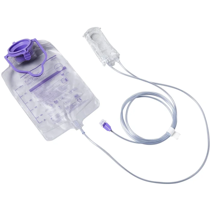Enteral Feeding Pump Bag Set Kangaroo OMNI 500 mL NonSterile, B5FD