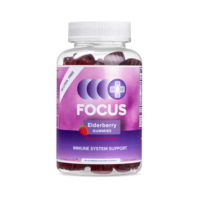 Focus Elderberry Antioxidant & Promotes Healthy Heart – Gummies