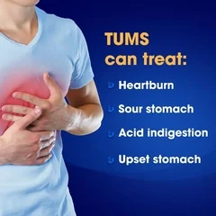 Glaxo Smith Kline Tums™ Extra Strength Antacid Chewable Tablets, Smoothies, 60 per Bottle - Image 3