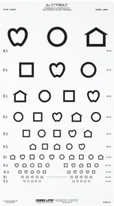 Good-Lite LEA Symbols Proportional Distance Chart Only, 20'