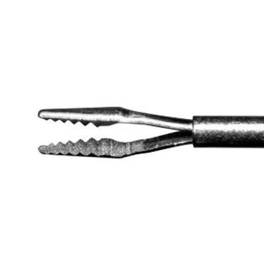GRIESHABER Advanced DSP Tip Serrated Forceps, 25+ Gauge