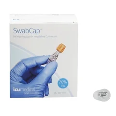 ICU Medical Connector Cap SwabCap® XT, 200 EA/BX