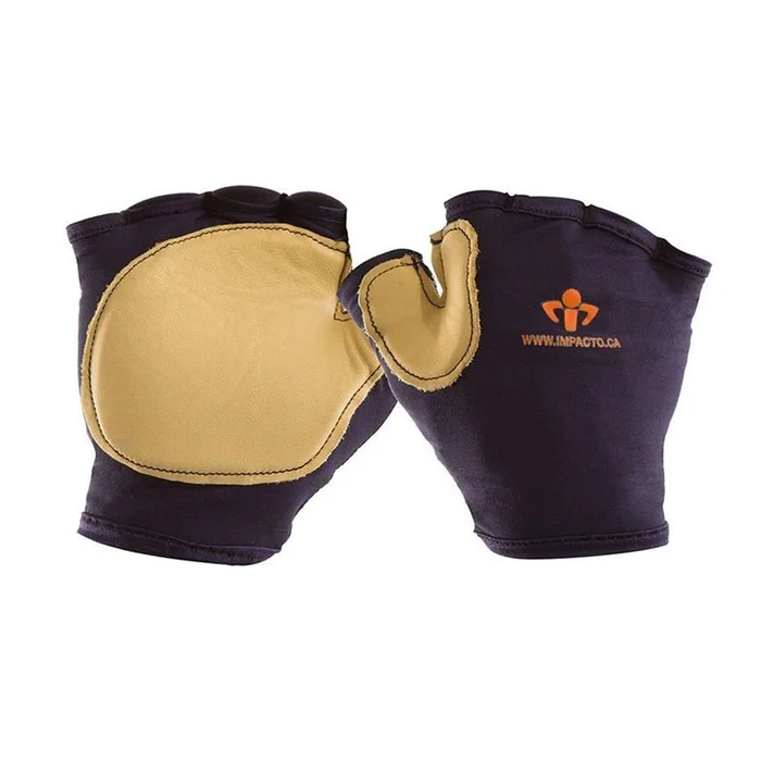 Impacto Fingerless Gloves and Inserts Gloves, Medium – 73224/NA/MD