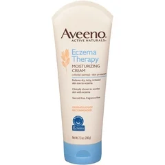 Johnson & Johnson Hand and Body Moisturizer Aveeno® Active Naturals® Eczema Therapy 7.3 oz. Tube Unscented Cream