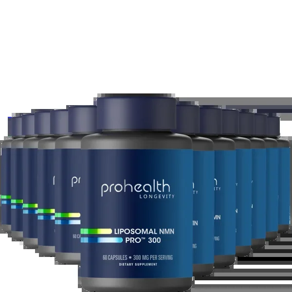 Liposomal NMN Pro™ 300 – 60 capsules – 12-Pack