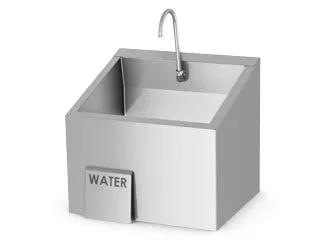 Mac Medical Inc SINK, SCRUB SINGLE W/KNEE OPERATED WATER – ES25