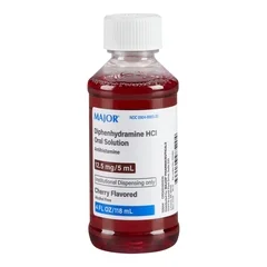 Major Pharmaceuticals Children’s Allergy Relief 12.5 mg Strength Liquid 4 oz.