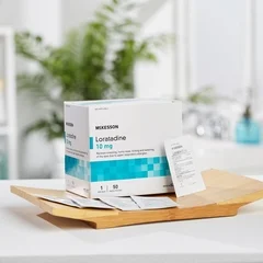 McKesson Allergy Relief 10 mg Strength Tablet 1 per Packet, 50/BX - Image 3