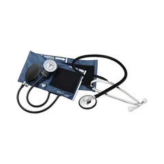 McKesson Aneroid Sphygmomanometer Combo Kit For Nurses and Students Adult Size Nylon Cuff 21 Inch Stethoscope Tube Nurse Style Stethoscope, 20/CS