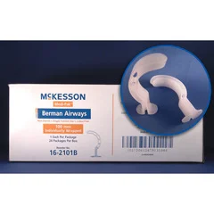 McKesson Berman Oropharyngeal Airway 60 mm Length, 24/BX