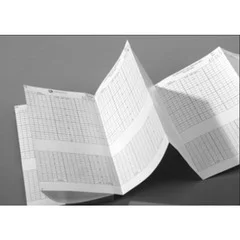 McKesson Diagnostic Recording Paper Vital Signs Thermal Paper Z-Fold Red Grid, 40 EA/CS