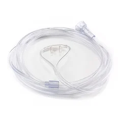 McKesson Nasal Cannula Low Flow Adult Curved Prong / NonFlared Tip