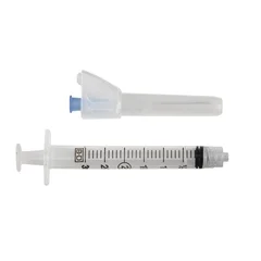 McKesson Syringe with Hypodermic Needle Prevent® SG 3 mL 23 Gauge 1 Inch Detachable Needle Sliding Safety Needle, 1/EA, 50/BX