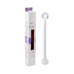 McKesson Wall Grab Bar 16 Inch White Steel