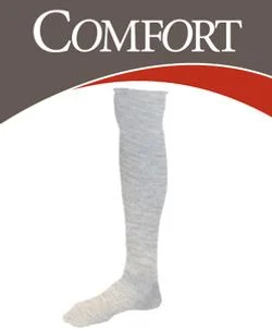 Medi USA Comfort Silver Knee-High Sock, Pair