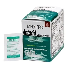 Medique Products Antacid Medi-First 420 mg Strength Chewable Tablet 100 per Box, 1/BX