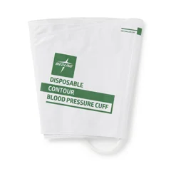 Medline Bariatric Contour Blood Pressure Cuffs, 5 Each per Bag