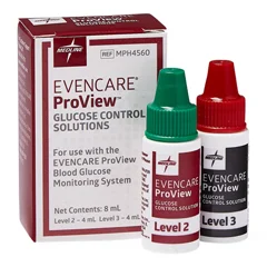 Medline EVENCARE ProView Blood Glucose Monitoring System, 6 Each per Case