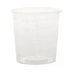 Medline Graduated Plastic Medicine Cup, 2 oz., 1840 EA/CS