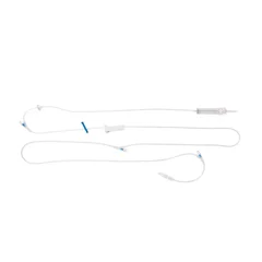 Medline IV Administration Sets with Needle-Free Y Sites, 50 Each per Case
