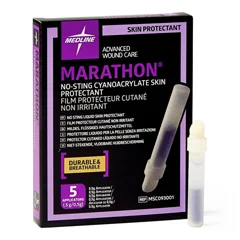 Medline Marathon Liquid Skin Protectant, 5 Each per Box