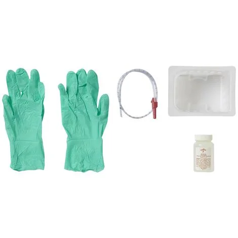 Medline Open Suction 14Fr Catheter Wet Kit