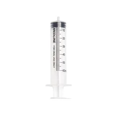 Medline Oral Syringe, Clear, 60 mL, 200 EA/CS