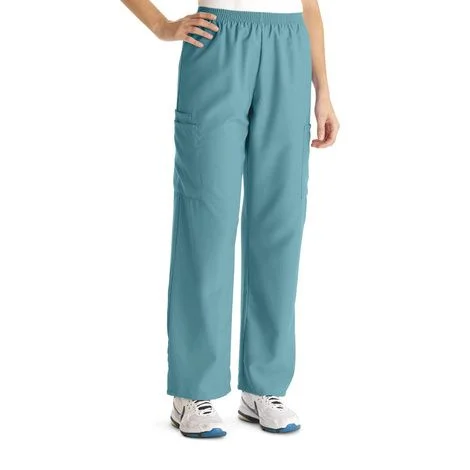 Medline PerforMAX Unisex Elastic Waist Scrub Pants – Misty Green