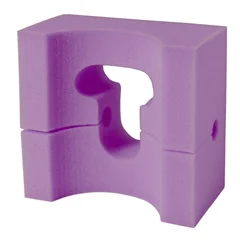 Medline Single-Use Disposable Foam Adult Head Positioners, 24 EA/CS