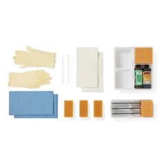 Medline Wet Premium Skin Scrub Trays, 20 EA/CS