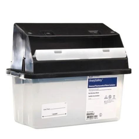 Monoject™ Hazardous Waste Containers with Counterbalanced Lid