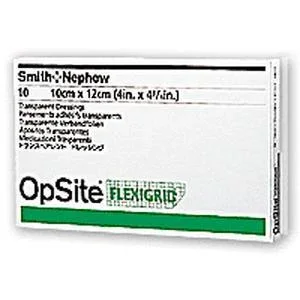 Opsite Flexifix Transparent Adhesive Film Dressing 4″ x 4-3/4″