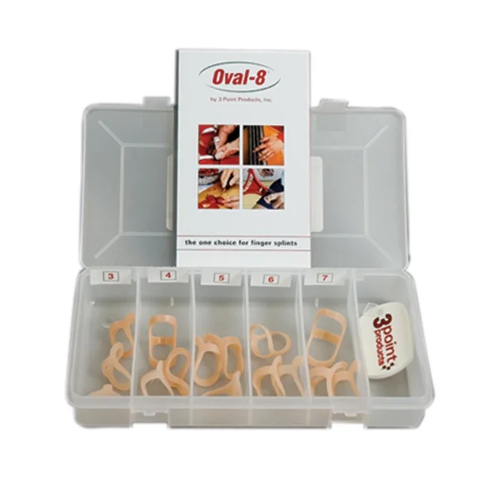 Oval-8 Finger Splints Oval-8 Graduated Set, 1 ea. size 6, 7, 8 – 52554
