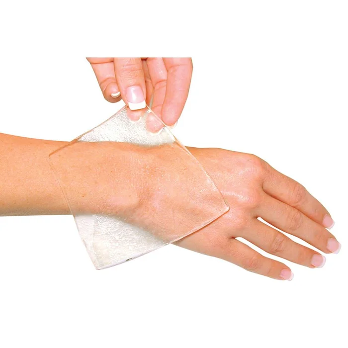 PediFix Visco-GEL Pad Squares Visco-Gel Pad, 4″ Square, 5mm with adhesive, 2/pk – 65557