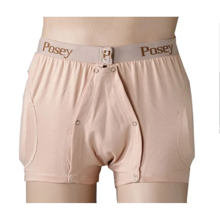 Posey Hipsters Incontinence Brief with Removable Pads Hipsters Incontinence Brief w/Removable Pads, X-Large – 712930/NA/NA/XL