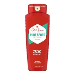 Procter & Gamble Body Wash Old Spice® Pure Sport Liquid 18 oz. Bottle Clean Scent