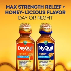 Procter & Gamble Cold and Cough Relief NyQuil® Liquid 12 oz. - Image 3
