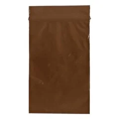 RD Plastics Company Reclosable Bag 2-1/2 X 9 Inch Plastic Amber Zipper Closure, 1000/CS