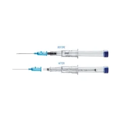 Retractable Technologies Peripheral IV Catheter VanishPoint 24 Gauge 0.75″ Retracting Safety Needle, 4 EA/CS