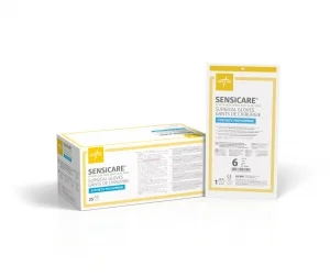 SensiCare PI with Aloe Surgical Gloves, Size 6.0 25.bx