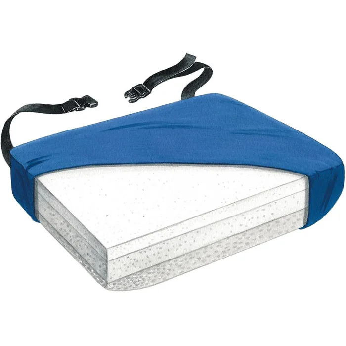 SkiL-Care Bari-Foam Bariatric Cushion Bari-Foam Bariatric Cushion, Contoured Bottom, 28″W x 20″D x 4″H – 754829