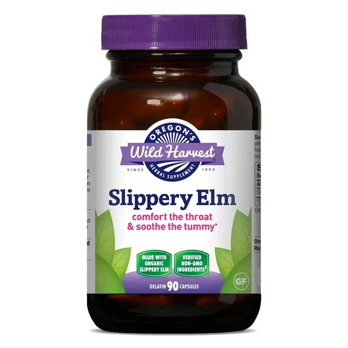 Slippery Elm, Organic Capsules