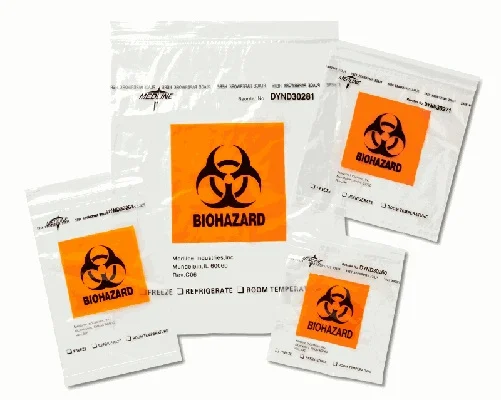 Specimen Transport Bag, 6″ x 9″, Case of 1000
