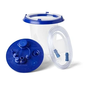 Suction Canister Semi-Rigid Liner Kit with 10′ x 1/4″ Tubing, 1500